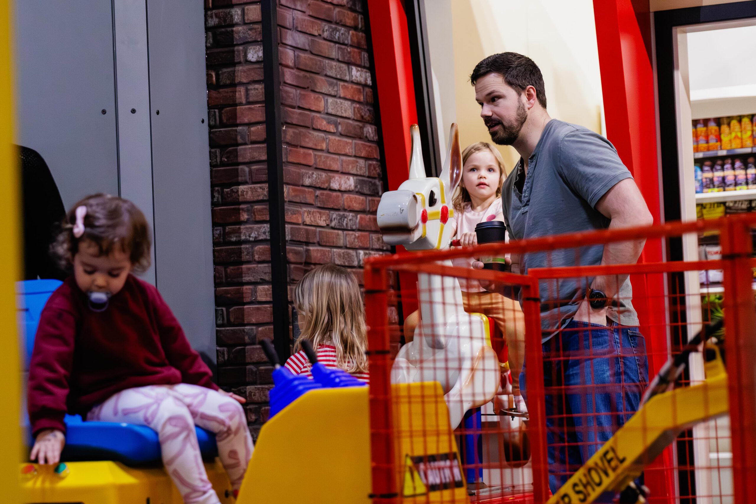 Ride-on toys attraction